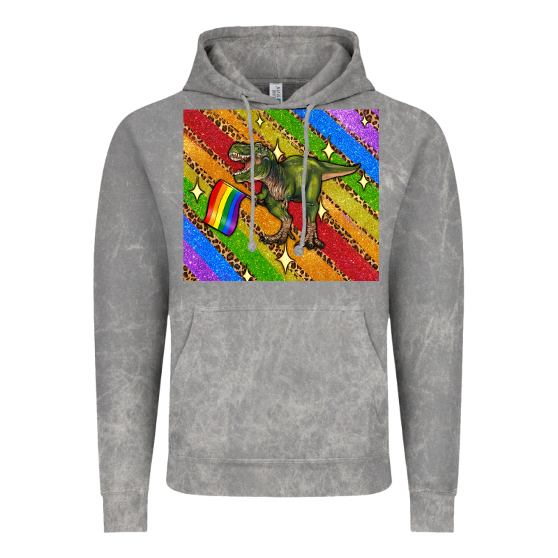 Lgbtq Dinosaur T Rex Tumbler Vintage Hoodie by Artiststas | Teevron