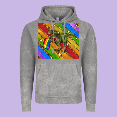 Lgbtq Dinosaur T Rex Tumbler Vintage Hoodie Designed By Artiststas