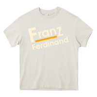 Cream cool-franz-ferdinand-franz-ferdinand-merch Heavy Core Tee - linhVisuals