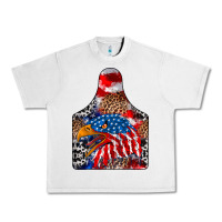 Lunar Rock America Urban Heavy Tee - CowhideDigitalArt