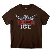Chocolate Brown smirnoff ice Heavy Core Tee - linhVisuals