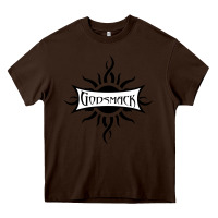 Chocolate Brown #godsmack best funk Heavy Core Tee - linhVisuals