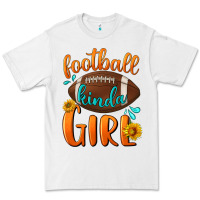 White football kinda girl Premium Tee - BundleAndBundleShop