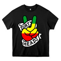 Black dirty heads best reggae Heavy Core Tee - linhVisuals