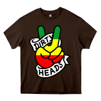 Chocolate Brown dirty heads best reggae Heavy Core Tee - linhVisuals