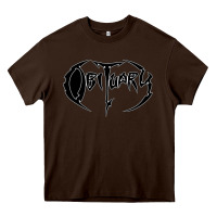 Chocolate Brown obituary best of metal Heavy Core Tee - linhVisuals