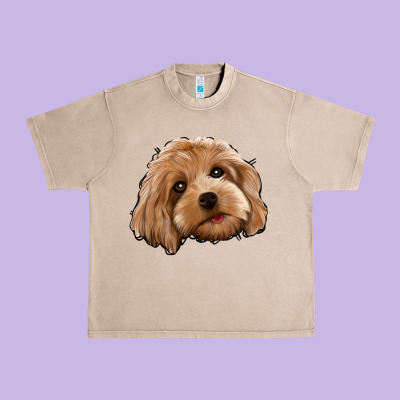 Cockapoo Urban Heavy Tee Designed By Jasminsmagicworld