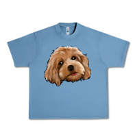 Pebble Blue Cockapoo Urban Heavy Tee - Jasminsmagicworld