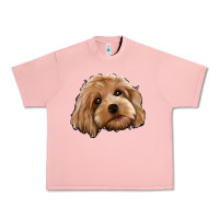 Salmon Cockapoo Urban Heavy Tee - Jasminsmagicworld