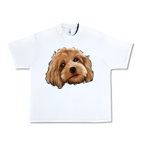 White Cockapoo Urban Heavy Tee - Jasminsmagicworld