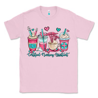 Bubblegum Pink cna certified nursing assistant coffee cups Classic Tee - OliviaCreatesArt