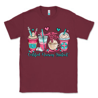 Burgundy cna certified nursing assistant coffee cups Classic Tee - OliviaCreatesArt