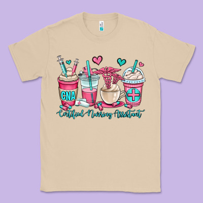 Cna Certified Nursing Assistant Coffee Cups Classic Tee Designed By Oliviacreatesart