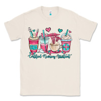 Natural cna certified nursing assistant coffee cups Classic Tee - OliviaCreatesArt