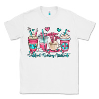 White cna certified nursing assistant coffee cups Classic Tee - OliviaCreatesArt