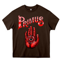 Chocolate Brown primus best of metal Heavy Core Tee - linhVisuals