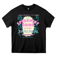 Black spearmint rhino las vegas Heavy Core Tee - linhVisuals