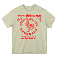 Mossy sriracha sauce Heavy Core Tee - linhVisuals