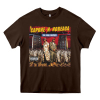 Chocolate Brown Capone-N-Noreaga Heavy Core Tee - linhVisuals