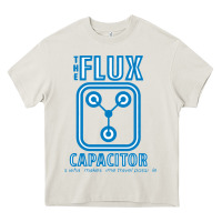 Cream the flux capacitor Heavy Core Tee - linhVisuals