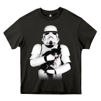 Asphalt stormtrooper cat Heavy Core Tee - linhVisuals