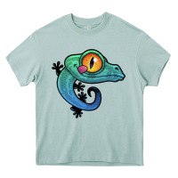 Arona cute colorful cartoon gecko Heavy Core Tee - linhVisuals