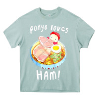 Arona studio ghibli ponyo loves ham Heavy Core Tee - linhVisuals