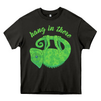 Asphalt hang in there magical chameleon Heavy Core Tee - linhVisuals