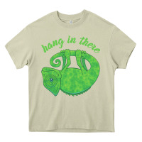Mossy hang in there magical chameleon Heavy Core Tee - linhVisuals
