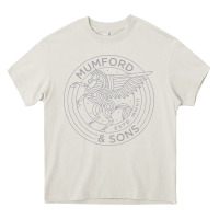 Cream #mumford and #sons #pegasus Heavy Core Tee - linhVisuals