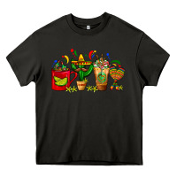 Asphalt Mexico Coffee Cups With Cactus Sombrero And Maraca Heavy Core Tee - FaDigitalArtStudio
