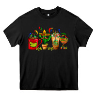 Black Mexico Coffee Cups With Cactus Sombrero And Maraca Heavy Core Tee - FaDigitalArtStudio
