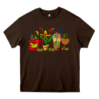 Mexico Coffee Cups With Cactus Sombrero And Maraca Heavy Core Tee | Teevron