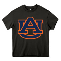 Asphalt auburn tigers Heavy Core Tee - linhVisuals