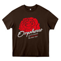 Chocolate Brown hadestown Heavy Core Tee - linhVisuals