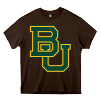 Chocolate Brown baylor athletics Heavy Core Tee - linhVisuals