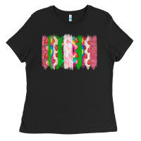 Summer Brushstrokes Ladies Tee | Teevron