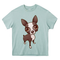 Arona zippy the boston terrier Heavy Core Tee - linhVisuals