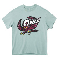 Arona temple owls Heavy Core Tee - linhVisuals