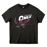 Asphalt temple owls Heavy Core Tee - linhVisuals