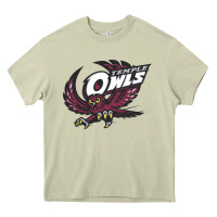 Mossy temple owls Heavy Core Tee - linhVisuals