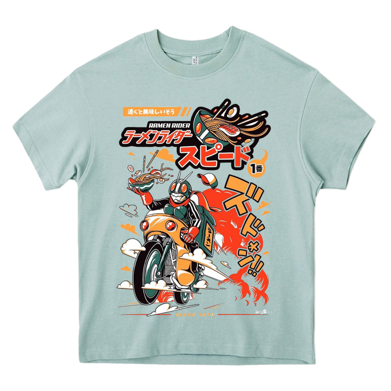 Ramen Rider Food, Noodles Heavy Core Tee by linhVisuals | Teevron