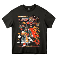 Asphalt ramen rider food, noodles Heavy Core Tee - linhVisuals