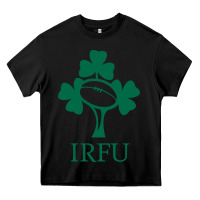 Black irish rugby football union Heavy Core Tee - linhVisuals