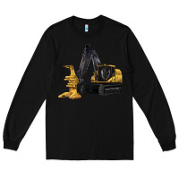 Black Feller Buncher Long Sleeve Tee - LillyAllenDesigns