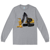 Heather Grey Feller Buncher Long Sleeve Tee - LillyAllenDesigns