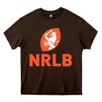 Chocolate Brown netherlands rugby national Heavy Core Tee - linhVisuals