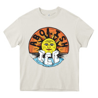 Cream Ice Abolish Heavy Core Tee - linhVisuals