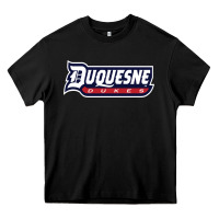 Black duquesne sports Heavy Core Tee - linhVisuals