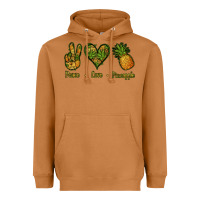 Meerkat Peace Love Pineapple Heavyweight Hoodie - Jasminsmagicworld